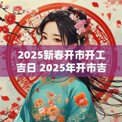 2025新春开市开工吉日 2025年开市吉日