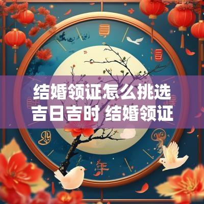 结婚领证怎么挑选吉日吉时 结婚领证日子如何选