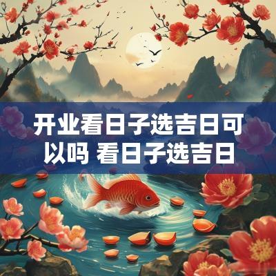 开业看日子选吉日可以吗 看日子选吉日用什么软件