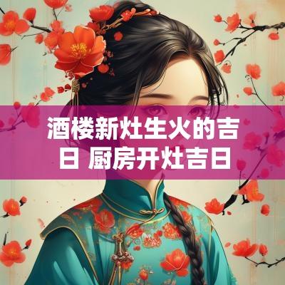 酒楼新灶生火的吉日 厨房开灶吉日