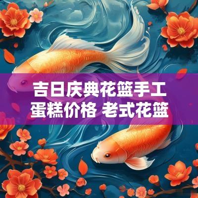 吉日庆典花篮手工蛋糕价格 老式花篮蛋糕价格