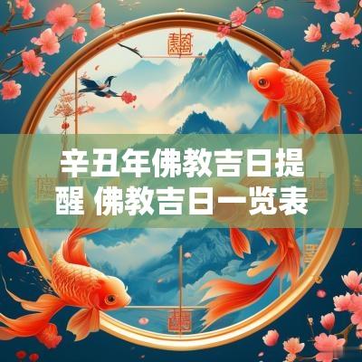辛丑年佛教吉日提醒 佛教吉日一览表2025