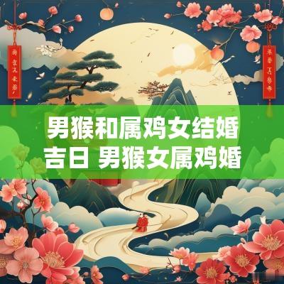 男猴和属鸡女结婚吉日 男猴女属鸡婚配吉日查询