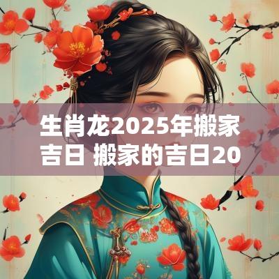 生肖龙2025年搬家吉日 搬家的吉日2025年