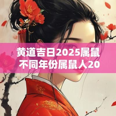 黄道吉日2025属鼠 不同年份属鼠人2025