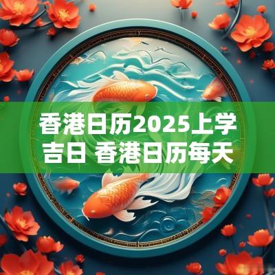 香港日历2025上学吉日 香港日历每天黄道吉日表