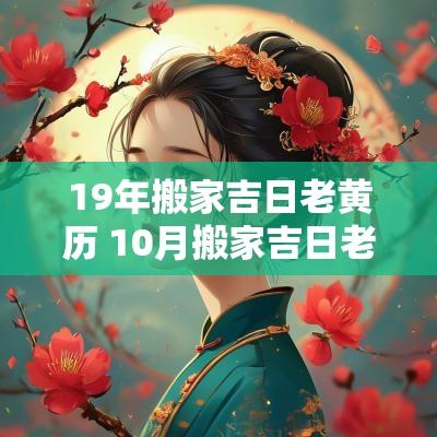 19年搬家吉日老黄历 10月搬家吉日老黄历
