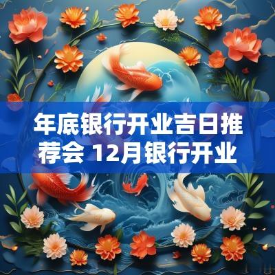 年底银行开业吉日推荐会 12月银行开业吉日