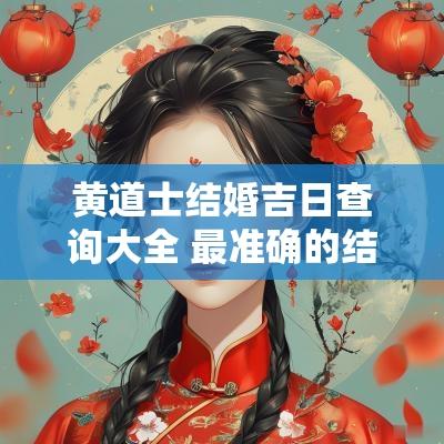 黄道士结婚吉日查询大全 最准确的结婚吉日查询大全