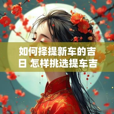 如何择提新车的吉日 怎样挑选提车吉日好的车