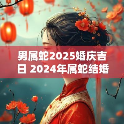 男属蛇2025婚庆吉日 2025年属蛇结婚吉日