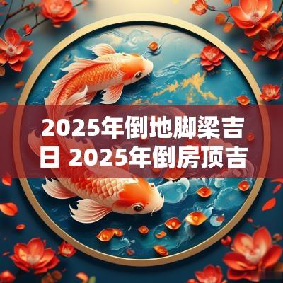 2025年倒地脚梁吉日 2025年倒房顶吉日