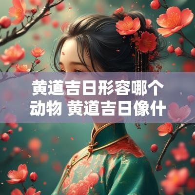 黄道吉日形容哪个动物 黄道吉日像什么动物