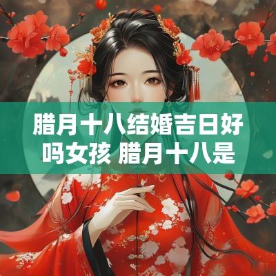 腊月十八结婚吉日好吗女孩 腊月十八是吉日吗