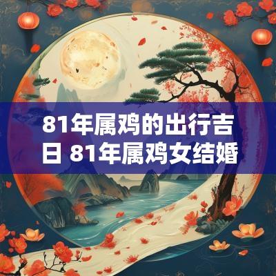 81年属鸡的出行吉日 81年属鸡女结婚吉日时间