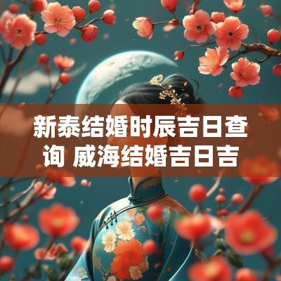 新泰结婚时辰吉日查询 威海结婚吉日吉时查询网