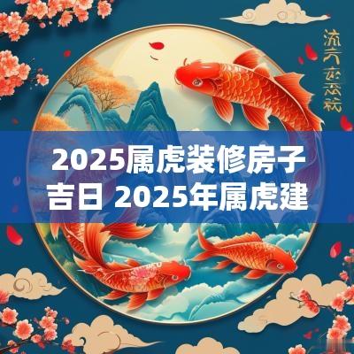2025属虎装修房子吉日 2025年属虎建房吉日