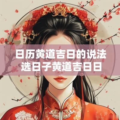 日历黄道吉日的说法 选日子黄道吉日日历