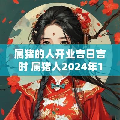 属猪的人开业吉日吉时 属猪人2025年10月开业吉日
