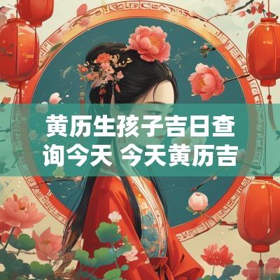 黄历生孩子吉日查询今天 今天黄历吉日查询2025