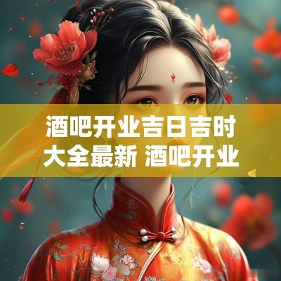 酒吧开业吉日吉时大全最新 酒吧开业吉日吉时查询