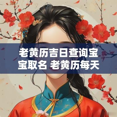 老黄历吉日查询宝宝取名 老黄历每天吉日吉时查询