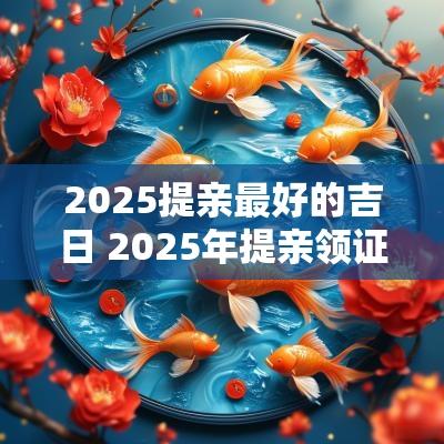2025提亲最好的吉日 2025年提亲领证吉日