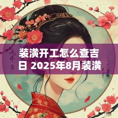装潢开工怎么查吉日 2025年8月装潢吉日