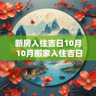 新房入住吉日10月 10月搬家入住吉日查询