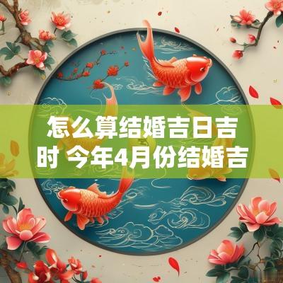 怎么算结婚吉日吉时 今年4月份结婚吉日吉时
