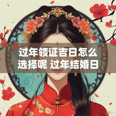 过年领证吉日怎么选择呢 过年结婚日期选择