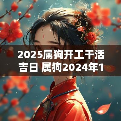 2025属狗开工干活吉日 属狗2025年11月份开工吉日