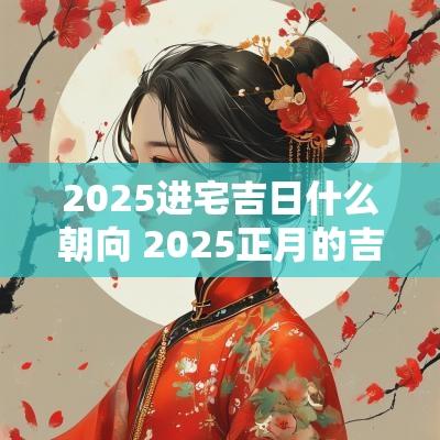 2025进宅吉日什么朝向 2025正月的吉日哪天好