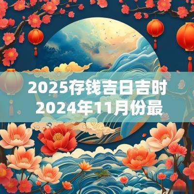 2025存钱吉日吉时 2025年11月份最佳存钱吉日