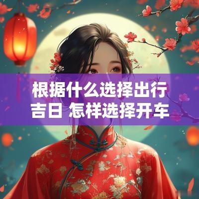 根据什么选择出行吉日 怎样选择开车出行吉日