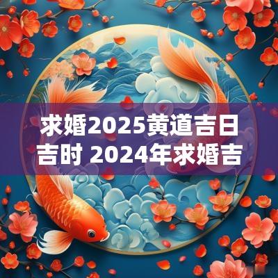 求婚2025黄道吉日吉时 2025年求婚吉日