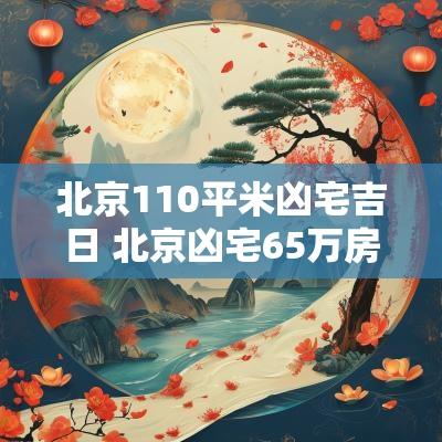 北京110平米凶宅吉日 北京凶宅65万房型图