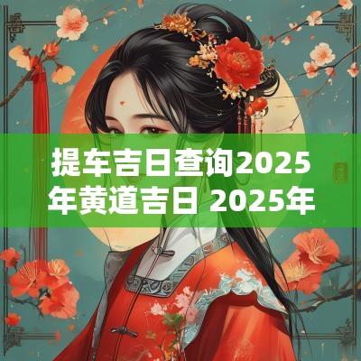 提车吉日查询2025年黄道吉日 2025年最佳的入宅吉日一览表