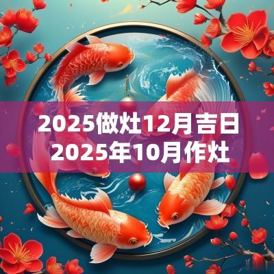 2025做灶12月吉日 2025年10月作灶吉日