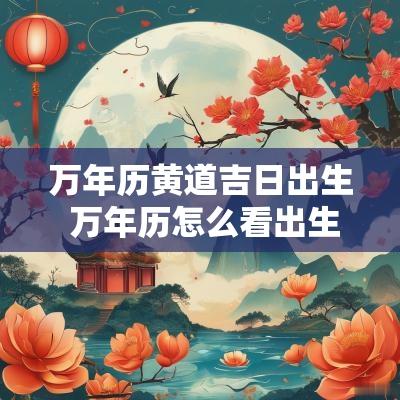 万年历黄道吉日出生 万年历怎么看出生的好日子