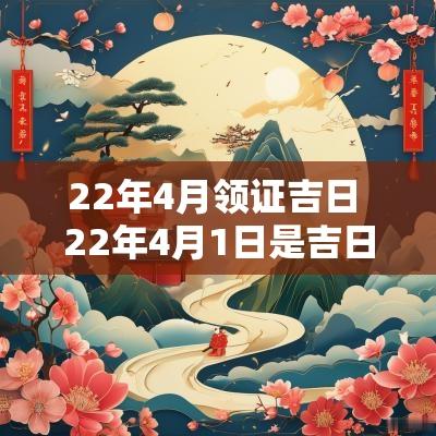 22年4月领证吉日 22年4月1日是吉日吗