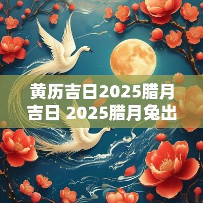 黄历吉日2025腊月吉日 2025腊月兔出生吉日