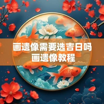 画遗像需要选吉日吗 画遗像教程