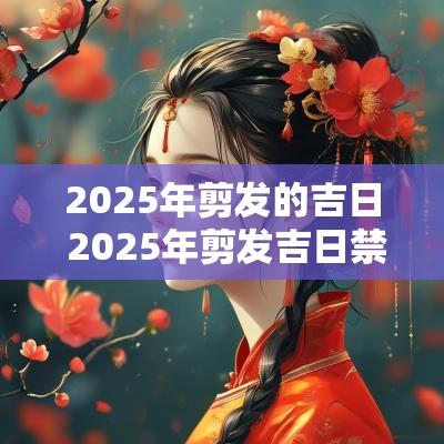 2025年剪发的吉日 2025年剪发吉日禁忌