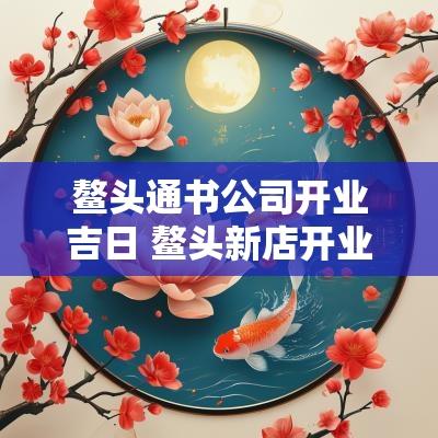 鳌头通书公司开业吉日 鳌头新店开业