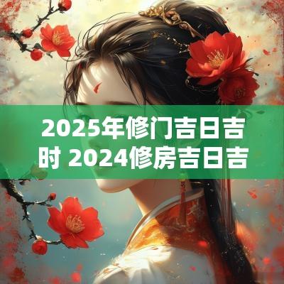 2025年修门吉日吉时 2025修房吉日吉时大全表