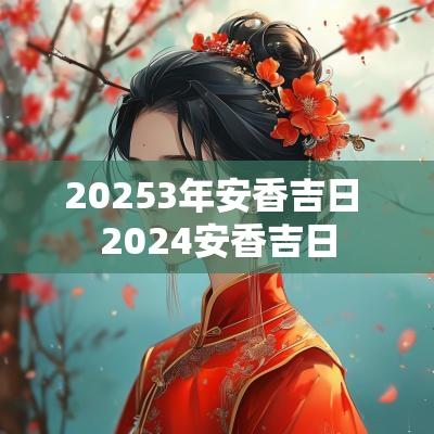 20253年安香吉日 2025安香吉日