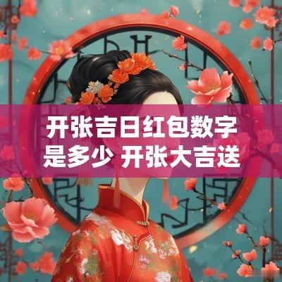 开张吉日红包数字是多少 开张大吉送红包多少合适