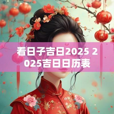 看日子吉日2025 2025吉日日历表