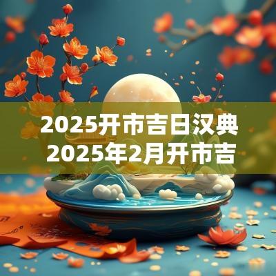 2025开市吉日汉典 2025年2月开市吉日一览表